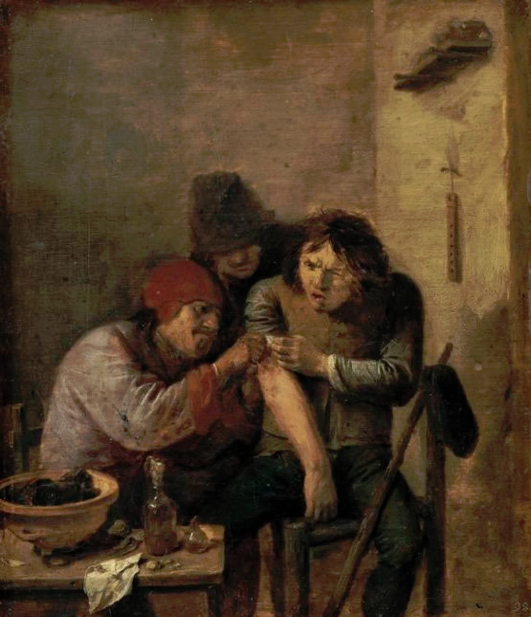 Tocco. L'operazione al braccio - Alte Pinakothek, Monaco di Baviera 1